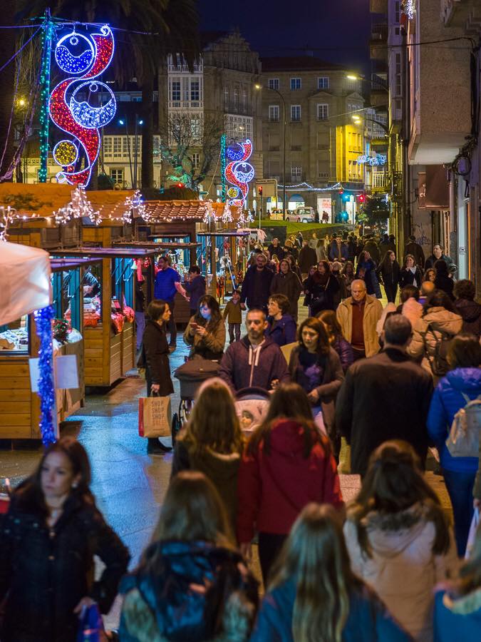 Éxito de participación no Mercado de Nadal
